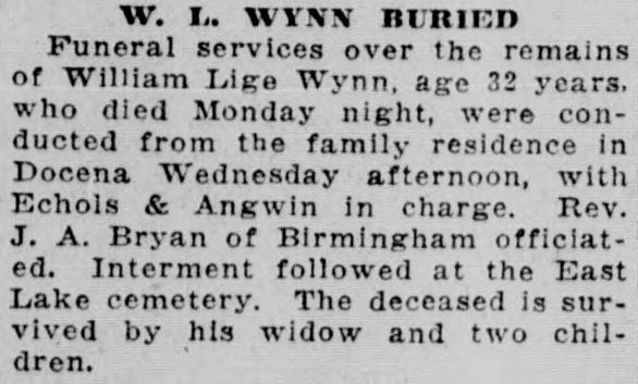 William Lige Wynn obituary